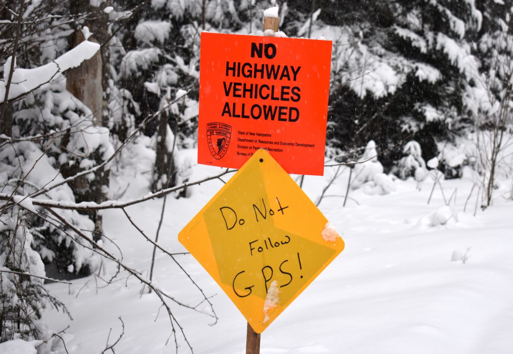 No highway vehicles